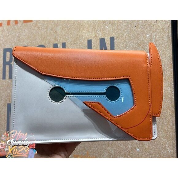 Loungefly Disney Big Hero 6 Baymax Suit Split Crossbody Bag - Picture 2 of 5